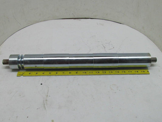 SMB Machinery Steel Belt Pulley Conveyor Roller 60mm Dia 540mm Long 20mm Shaft