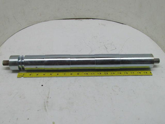 SMB Machinery Steel Belt Pulley Conveyor Roller 60mm Dia 540mm Long 20mm Shaft