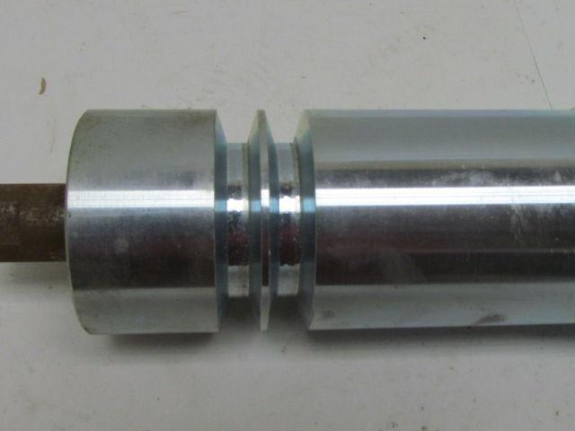 SMB Machinery Steel Belt Pulley Conveyor Roller 60mm Dia 540mm Long 20mm Shaft