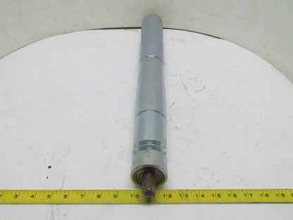 SMB Machinery Steel Belt Pulley Conveyor Roller 60mm Dia 540mm Long 20mm Shaft