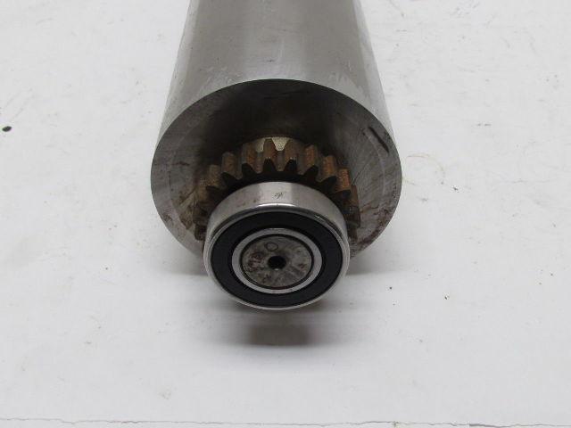 Sprocket Drive Steel Conveyor Roller 100mm Dia 565mm Long 8mm Pitch 635mm BF