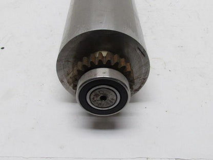 Sprocket Drive Steel Conveyor Roller 100mm Dia 565mm Long 8mm Pitch 635mm BF
