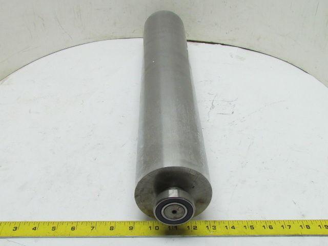 Sprocket Drive Steel Conveyor Roller 100mm Dia 565mm Long 8mm Pitch 635mm BF