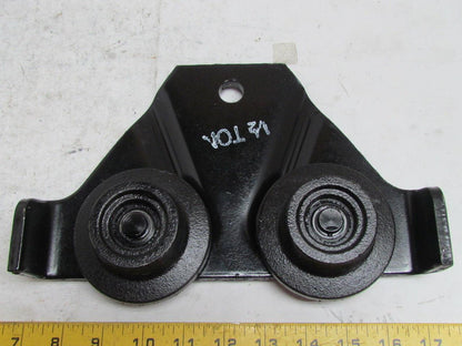 Dayton 3TP83A 1/2 Ton Ball Bearing Hoist Trolley 2-5/8-8" Beam 36"Min Radius NIB