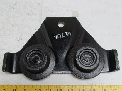 Dayton 3TP83A 1/2 Ton Ball Bearing Hoist Trolley 2-5/8-8" Beam 36"Min Radius NIB