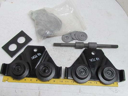 Dayton 3TP83A 1/2 Ton Ball Bearing Hoist Trolley 2-5/8-8" Beam 36"Min Radius NIB