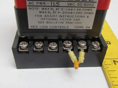 Red Lion Controls PRA1-1031 Pulse Rate Converter 115 VAC 12-Pin w/Base