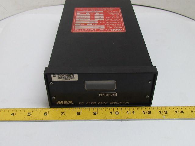 MAX Machinery 118-205 Flow Indicator .1 to 10 GPM