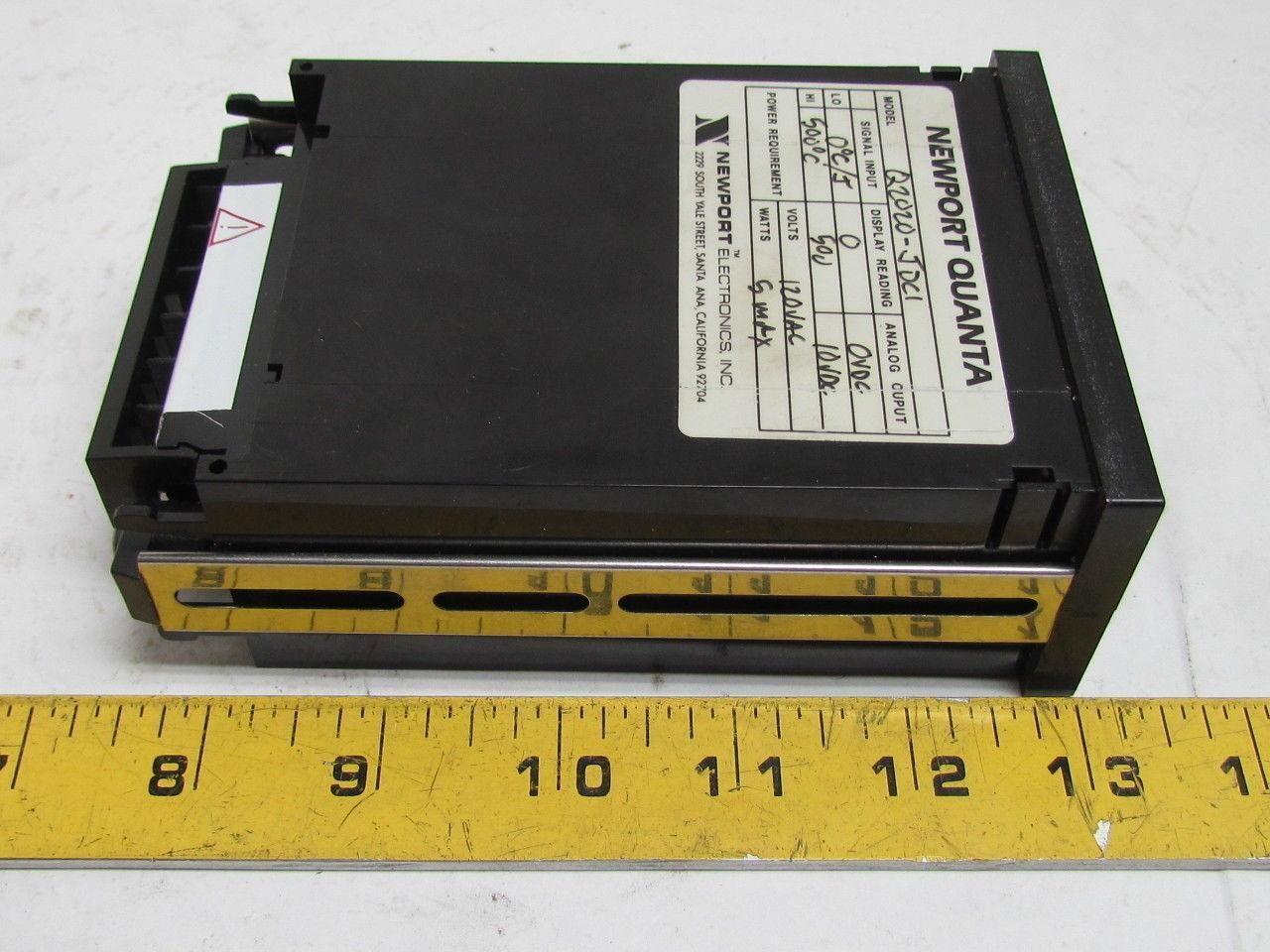 Newport Quanta Q2020-JDC1 Digital Temperature Panel Meter 10 VDC 5 Watt 4-Digit