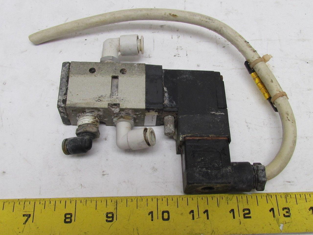 SMC VF3130-5DZC-02-Q 5 Port Pneumatic Pilot Operated Solenoid Valve 1/4" NPT