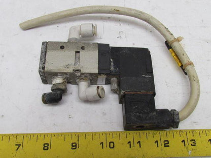SMC VF3130-5DZC-02-Q 5 Port Pneumatic Pilot Operated Solenoid Valve 1/4" NPT