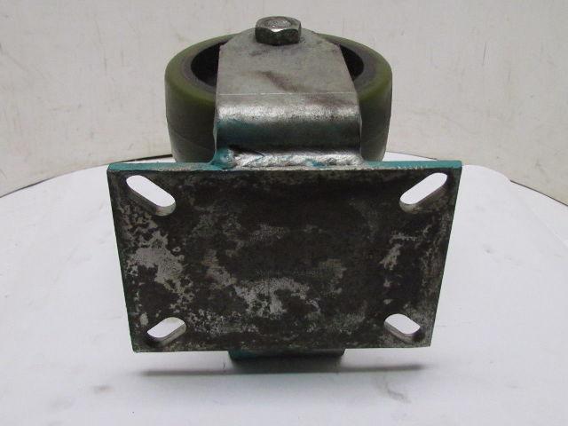 Albion 0264 2-Wheel Dual Double Wheel Rigid Caster 2-1/2"x6" Polyurethane