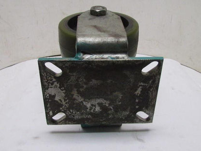 Albion 0264 2-Wheel Dual Double Wheel Rigid Caster 2-1/2"x6" Polyurethane