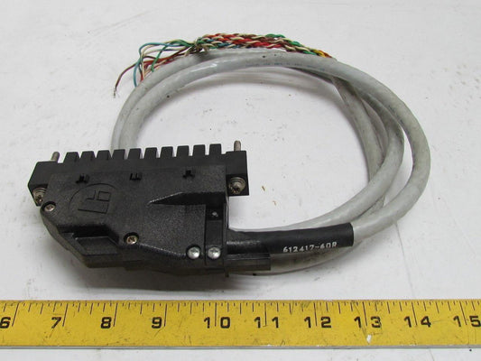 Reliance Electric 612417-60R CFR-125 Connector Cable 10 Amp 300V 4' 15124-10