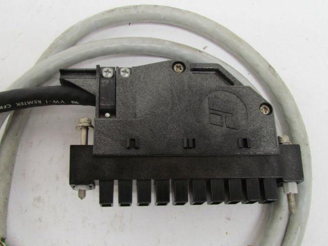 Reliance Electric 612417-60R CFR-125 Connector Cable 10 Amp 300V 4' 15124-10