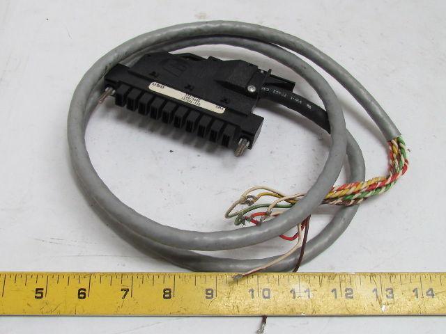 Reliance Electric 612402-60R Cable Connector Assembly 4 Ft 10 Amp 300V 15124-10