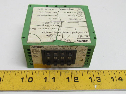 Phoenix Contact MCR-SWG/I-DC Setpoint Adjuster 24 VDC 4-Digit 0-19mA