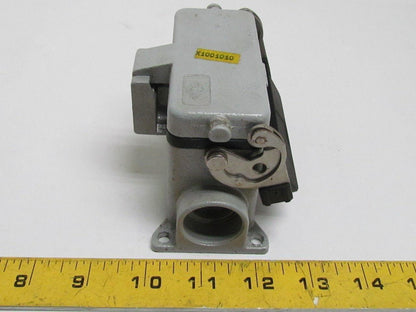 16-Pin Female Connector Plug Housing 16A 600V Single Lever w/Cover Surface Mount