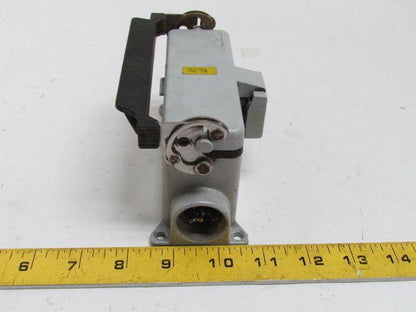 ILME 24-Pin Female Connector Plug Single Lever Housing w/Cover 16A 600V 3/4 NPT