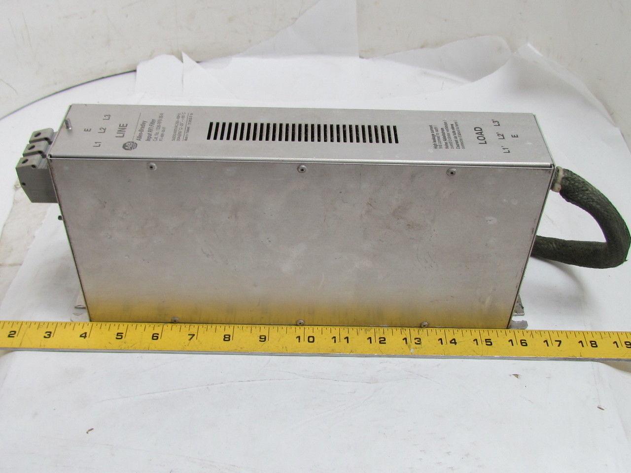 Allen Bradley 1336-RFB-30-A FS 4891-30-07 Input RFI Filter 30 Amp 3x200/480 VAC