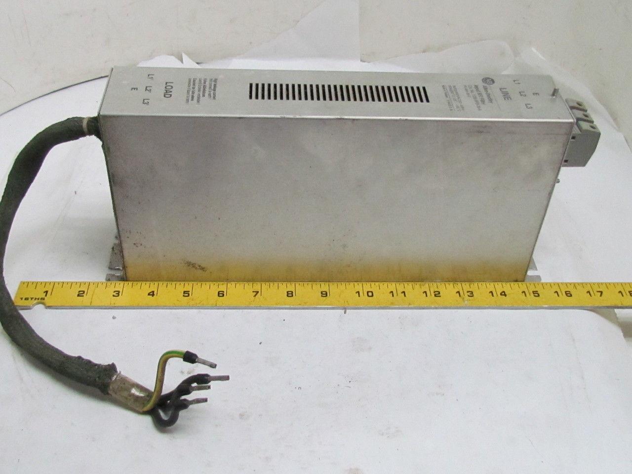 Allen Bradley 1336-RFB-30-A FS 4891-30-07 Input RFI Filter 30 Amp 3x200/480 VAC