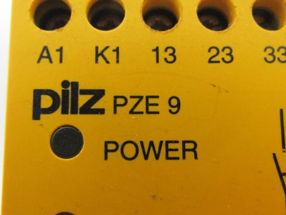 Pilz PZE9 8S/1O 774150 Expander Module Relay 24 VDC