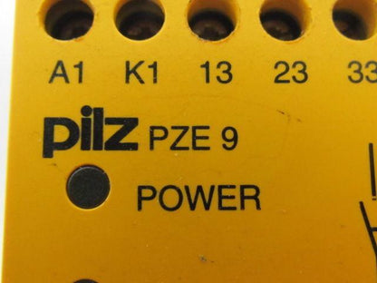 Pilz PZE9 8S/1O 774150 Expander Module Relay 24 VDC