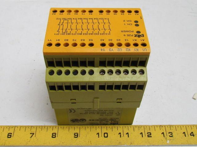 Pilz PZE9 8S/1O 774150 Expander Module Relay 24 VDC