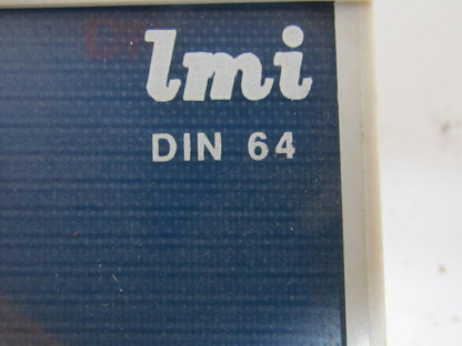 LMI DIN 64 DIN Rail Screw Terminal Strip Connector 64-Space Type C