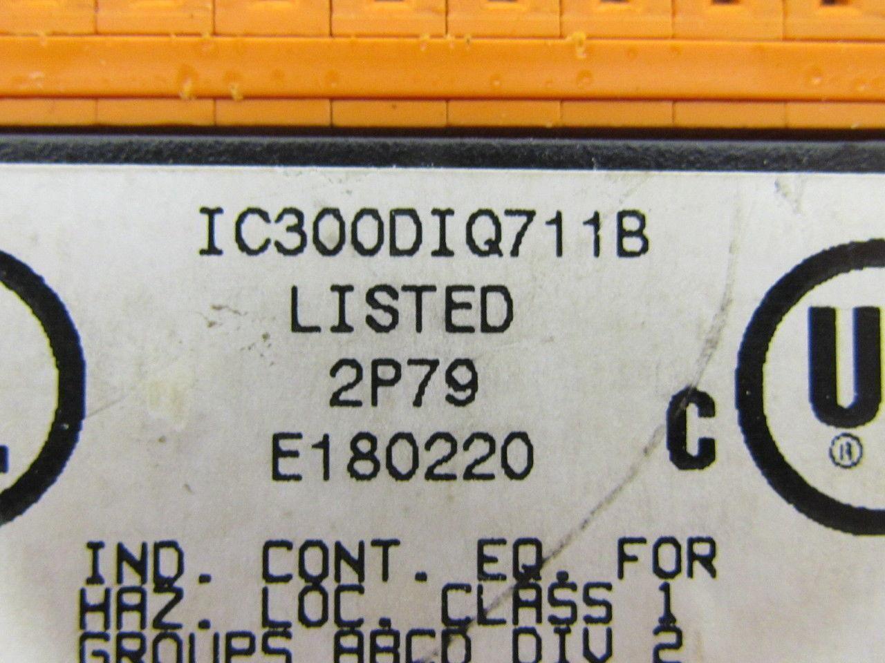 IC300DIQ711B PCBDIQ006-R1 16/12 Pt Input Digital I/O Module Smartstack