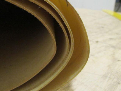 White Polyester/Nylon Impression Top Conveyor Belt 60" Wide 1/16" Thick 77"Long