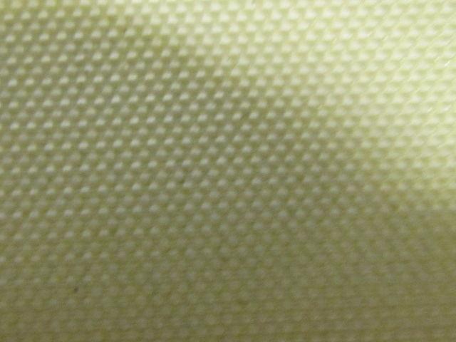 White Polyester/Nylon Impression Top Conveyor Belt 60" Wide 1/16" Thick 77"Long
