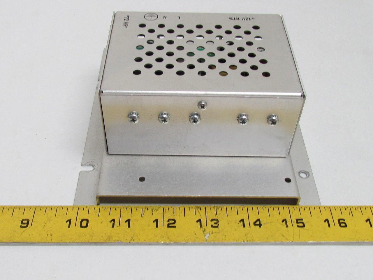 Tower Electronics 100-0690 209077 Power Supply  120/240 In  12VDC 5 Amp Output