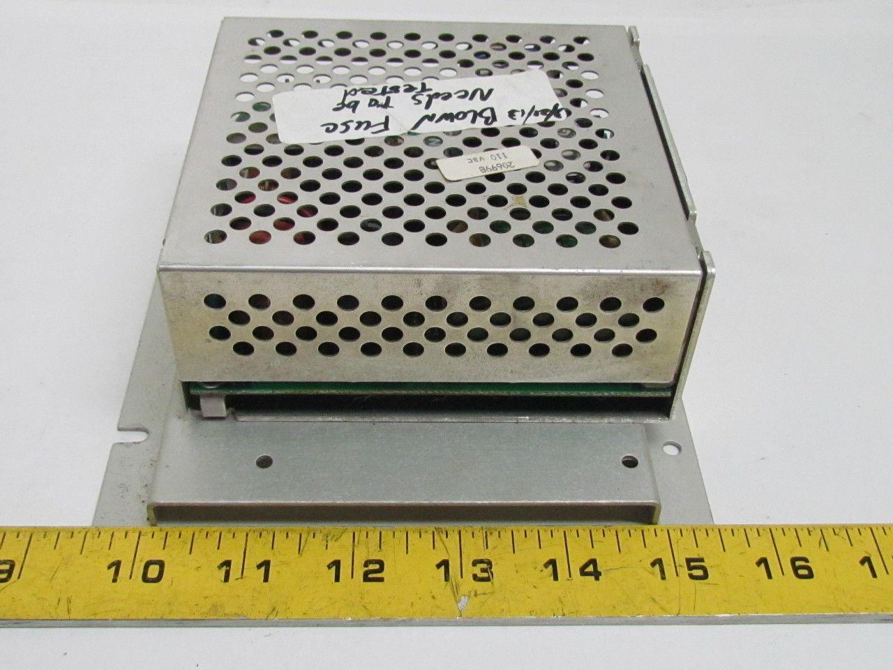 Tamura OVS-12E Power Supply  115/230V Input  12VDC 5 Amp Output