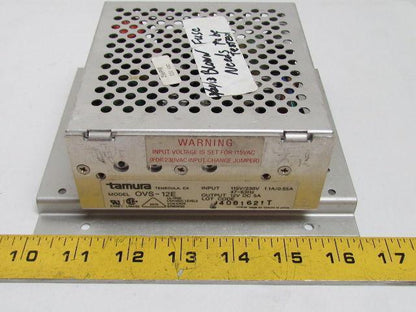 Tamura OVS-12E Power Supply  115/230V Input  12VDC 5 Amp Output