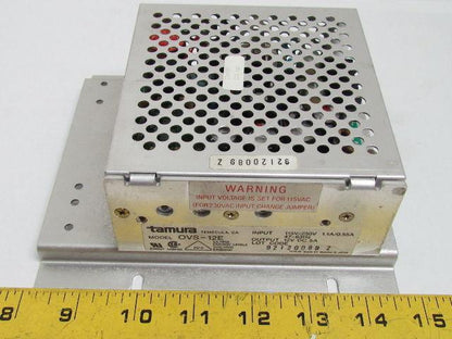 Tamura OVS-12E Power Supply  115/230V Input  12VDC 5 Amp Output