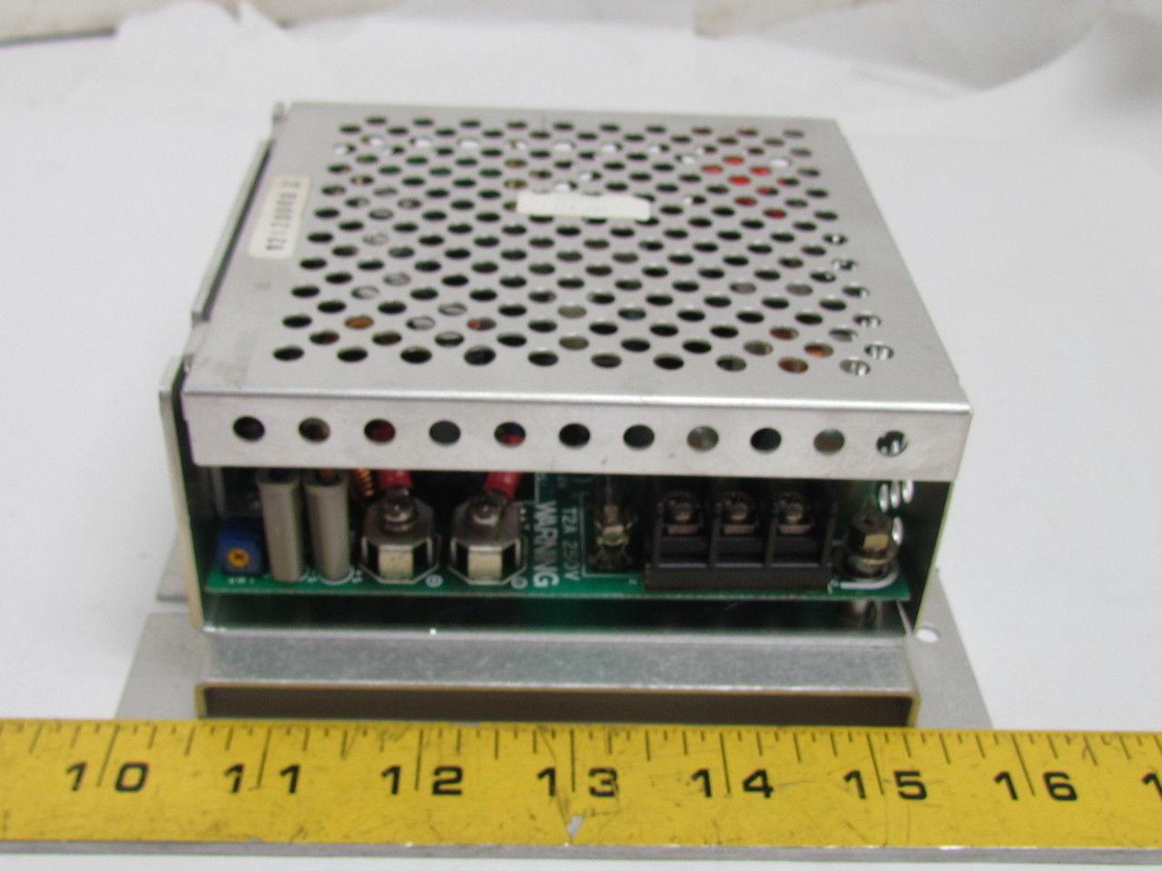 Tamura OVS-12E Power Supply  115/230V Input  12VDC 5 Amp Output
