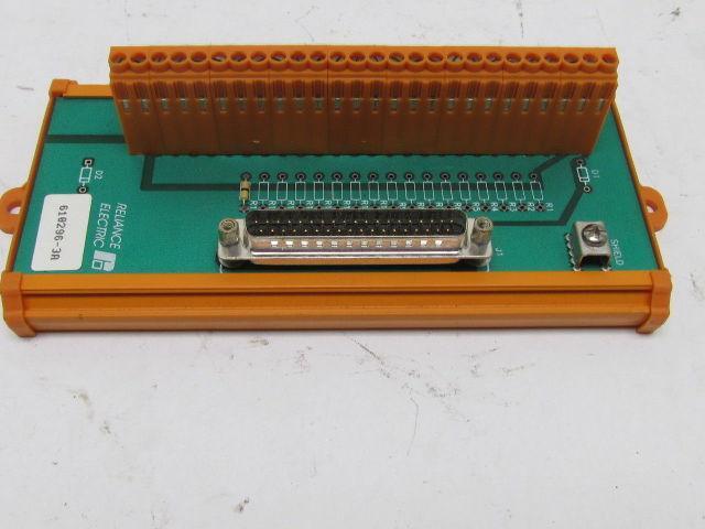 Reliance Electric 610296-3A Termination Board Terminal Block Connector ...