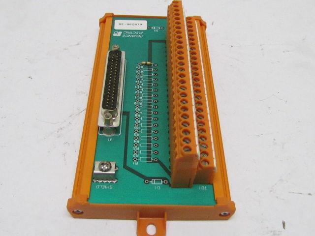 Reliance Electric 610296-3A Termination Board Terminal Block Connector Panel