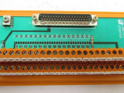 Reliance Electric 610296-3A Termination Board Terminal Block Connector Panel