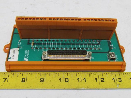 Reliance 610296-3 Termination Board Terminal Block Connector Panel Strip