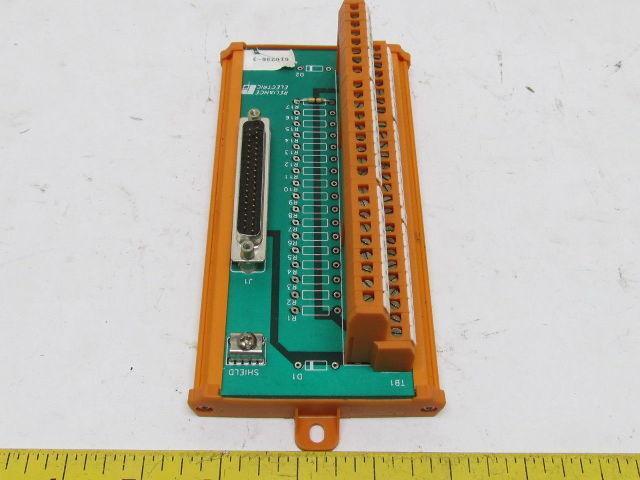 Reliance 610296-3 Termination Board Terminal Block Connector Panel Strip