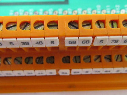 Reliance 610296-3 Termination Board Terminal Block Connector Panel Strip