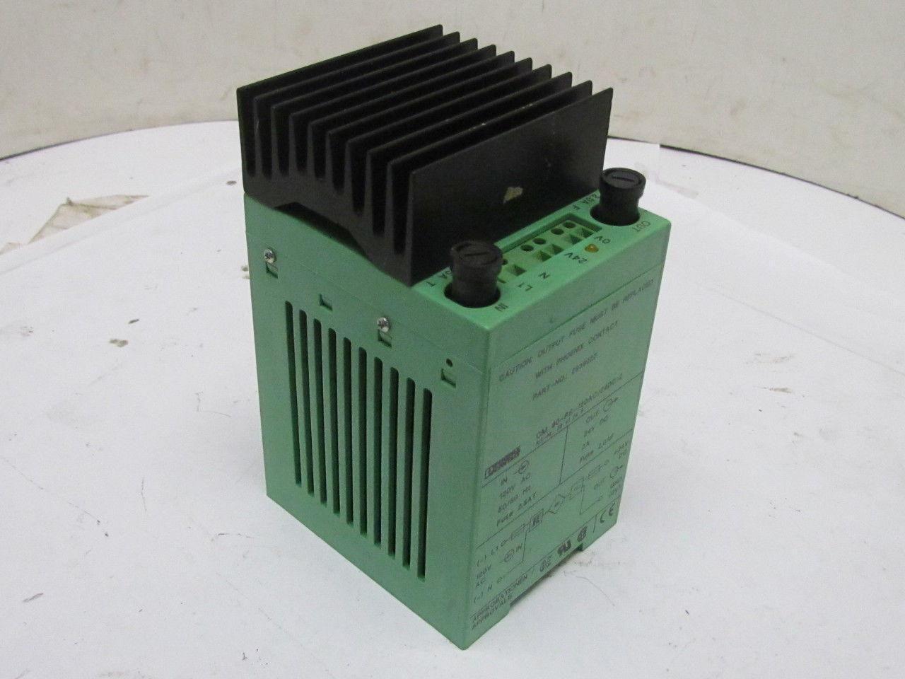 Phoenix Contact CM 90-PS-120AC/24DC/2 2939027 Power Supply Unit 120VAC 24VDC 2