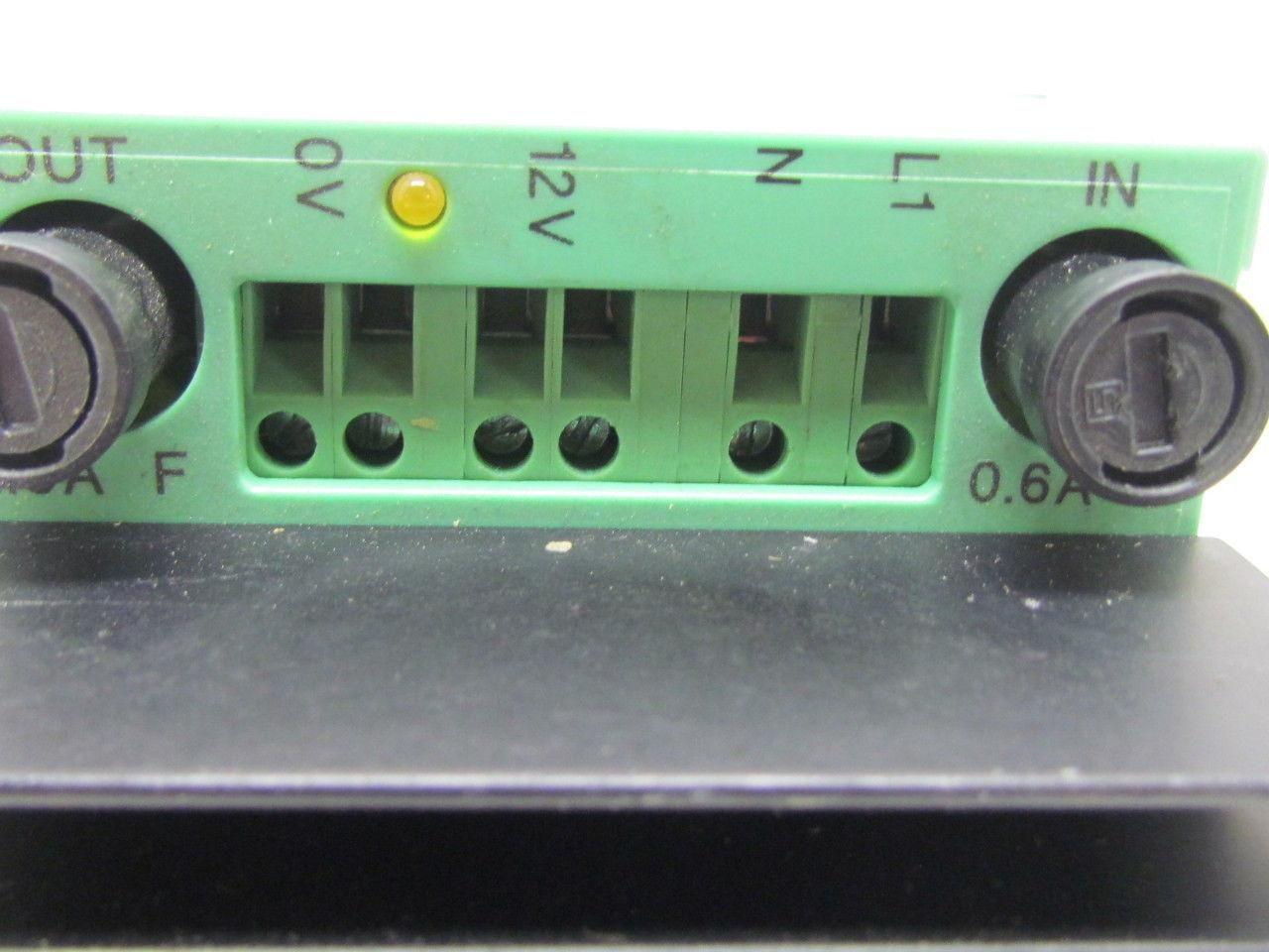 Phoenix Contact CM 62-PS-120AC/12DC/1 2943372 Power Supply Unit 120VAC 12VDC Out