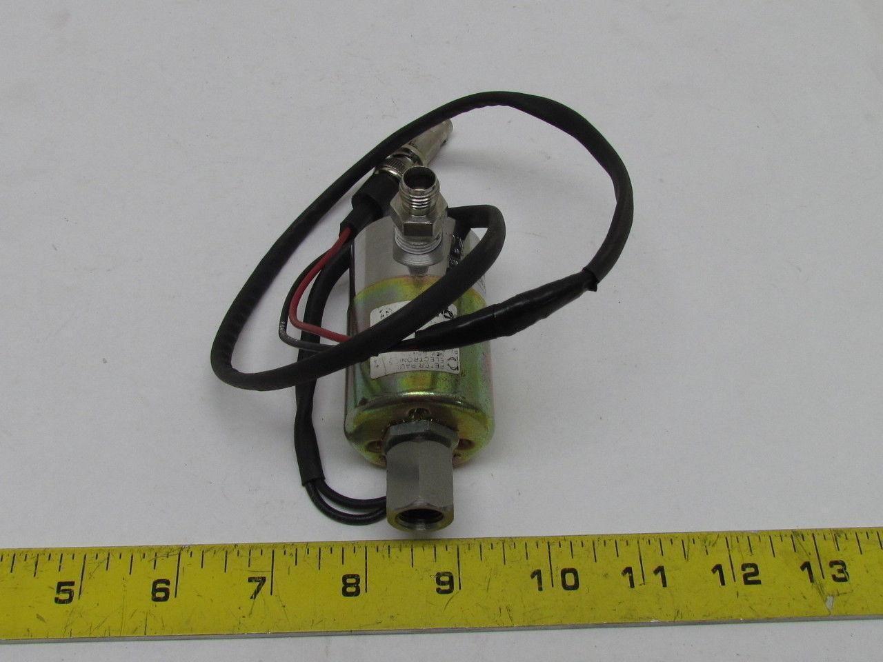 Peter Paul 26Z0112NGV Solenoid Valve 1/4" NPT 24VDC