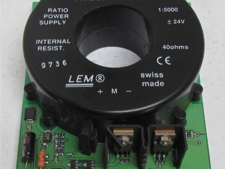 LEM LC 1000-S/SP9 Current Transducer 1000A 1:5000 Ratio Power Supply 24V 40 ohms