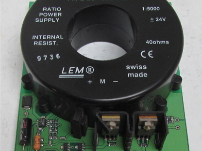 LEM LC 1000-S/SP9 Current Transducer 1000A 1:5000 Ratio Power Supply 24V 40 ohms