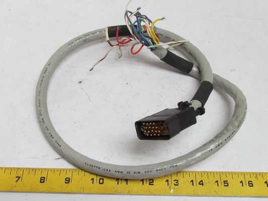 612401-036T C3-P2 Cable Assembly 17-Pin Male Connector 18 AWG 3' Length