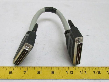 Reliance Electric 613621-12R Cable Assy 37-Pin Male Connectors 24 AWG 12" Length